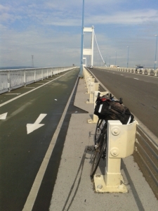 Severn Bridge - bike